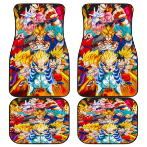 Goku Types Car Floor Mats UBC031004