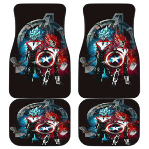 Goku Vegeta Avenger Custom Car Floor Mats 191023