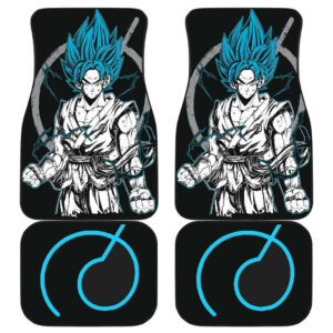 Goku Vegeta Blue Hair Dragon Ball Ultimate Car Floor Mats 191023
