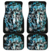 Goku Vegeta Blue Super Saiya in Black theme Car Floor Mats 191023