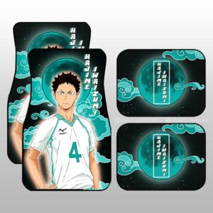 Hajime Iwaizumi Car Floor Mats Custom Haikyuu Anime Car Accessories