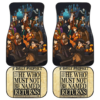 Harry Potter Characters Cartoon Newspaper Harry Potter Car Floor Mats UBC031608