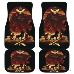 Harry Potter Christmas Fan Art Car Floor Mats 170812 T1120