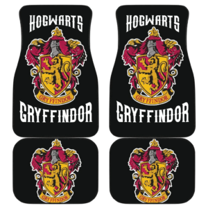 Harry Potter Movie Fan Car Floor Mats Gryffindor H1224
