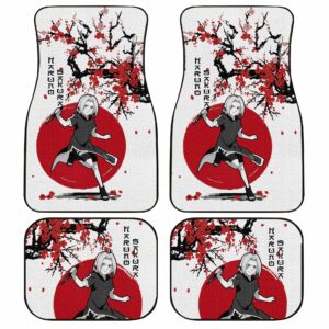 Haruno Sakura Car Floor Mats Custom Japan Style Anime Naruto Car Interior Accessories