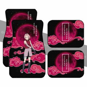 Haruno Sakura Car Floor Mats Custom Naruto Shippuden Anime Car Accessories