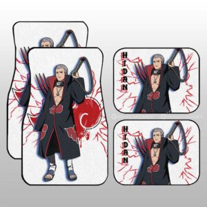 Hidan Car Floor Mats Custom Naruto Anime Gifts For Fans