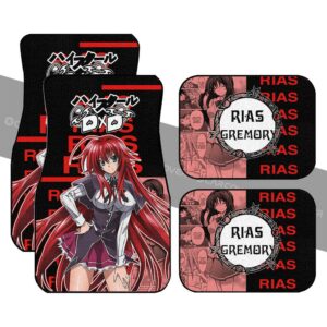 High School DxD Rias Car Floor Mats Custom Anime Car Accessories