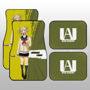Himiko Toga Car Floor Mats Custom Gifts For My Hero Academia Anime Fans