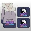 Hinata Shippuden Uniform Car Floor Mats Custom Naruto Anime Car Interior Accessories
