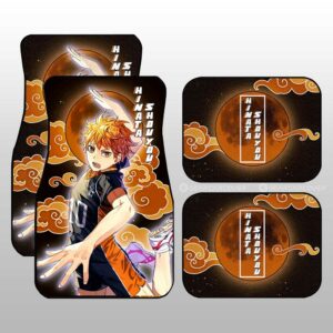 Hinata Shouyou Car Floor Mats Custom Haikyuu Anime Gifts For Fans