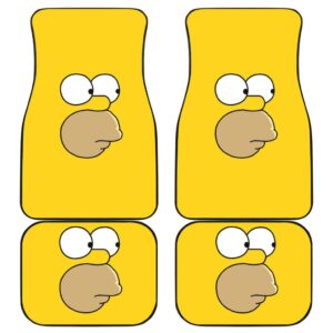 Homer Simpson Front And Back Car Mats