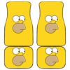 Homer Simpson Funny Face Car Floor Mats 191023