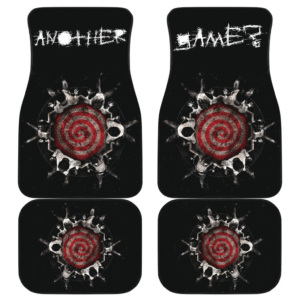 Horror Movie Another Game Jigsaw Clown Cheek Drawing Car Floor Mats