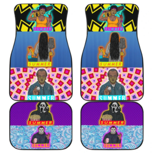 Horror Movie Horror Villains Summer Time Car Floor Mats