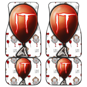 Horror Movie IT Balloon Pennywise Patterns Car Floor Mats