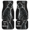 Horror Movie Jack The Ripper In City Black White Car Floor Mats