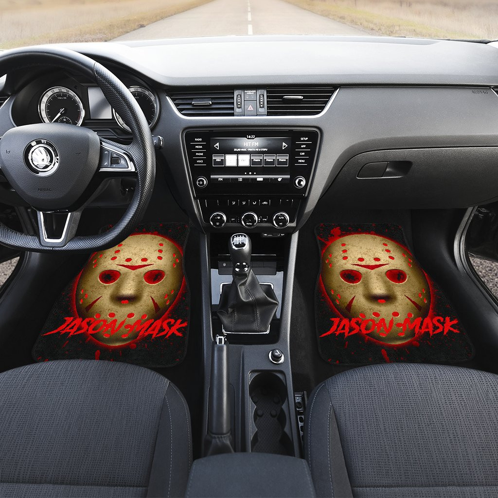 Horror-Movie-Jason-Mask-Bloody-Car-Floor-Mats-1