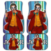 Horror Movie Joker Smoking Rainbow Car Floor Mats