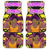 Horror Movie Leatherface Chainsaw Summer Time Drinking Car Floor Mats