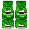 Hulk Angry Face Marvel Universe Car Floor Mats 191023