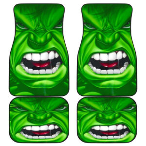 Hulk Angry Face Marvel Universe Car Floor Mats 191023