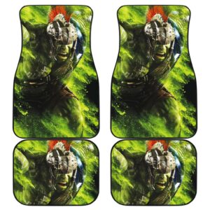 Hulk Front And Back Car Mats 1