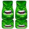 Hulk Front And Back Car Mats 2