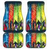 Hulk Thor Captain A Iron man Avengers Marvel Car Floor Mats 191018
