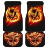 Hunger Game Front And Back Car Mats