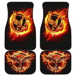 Hunger Game Front And Back Car Mats