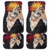 Ichigo Kurosaki Bleach Art Car Floor Mats Manga Fan Gift H051820