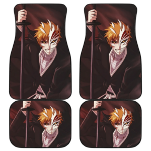 Ichigo Kurosaki Bleach Car Floor Mats Manga Fan Gift H051820