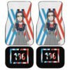 Ikuno Code 196 Car Floor Mats Custom Darling In The Franxx Anime Car Accessories