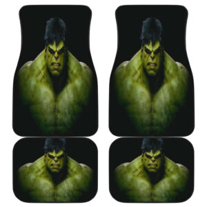 Incredible Hulk Insane Mode Marvel in black theme Car Floor Mats 191023