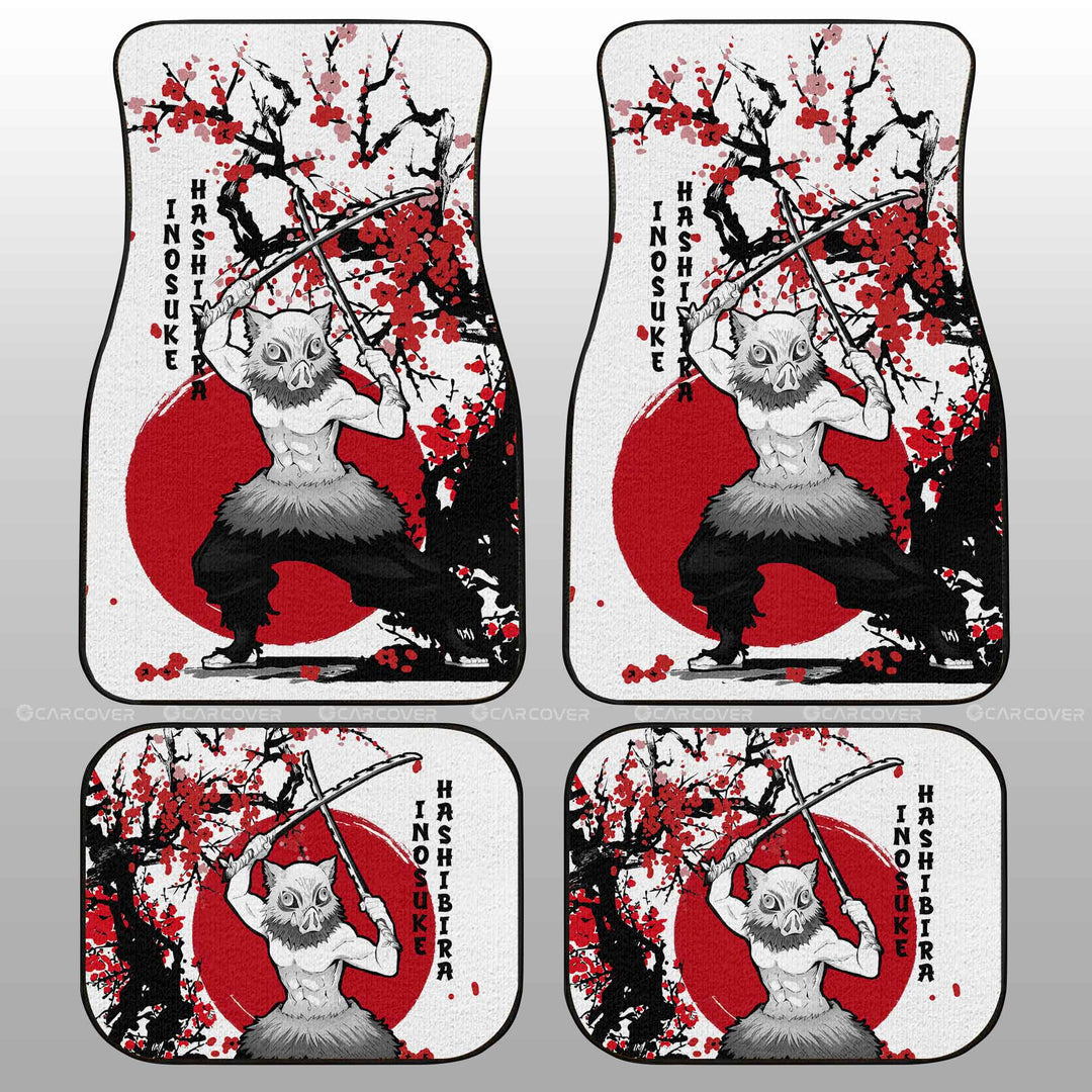 Inosuke-Car-Floor-Mats-Custom-Japan-Style-Anime-Demon-Slayer-Car-Accessories-1