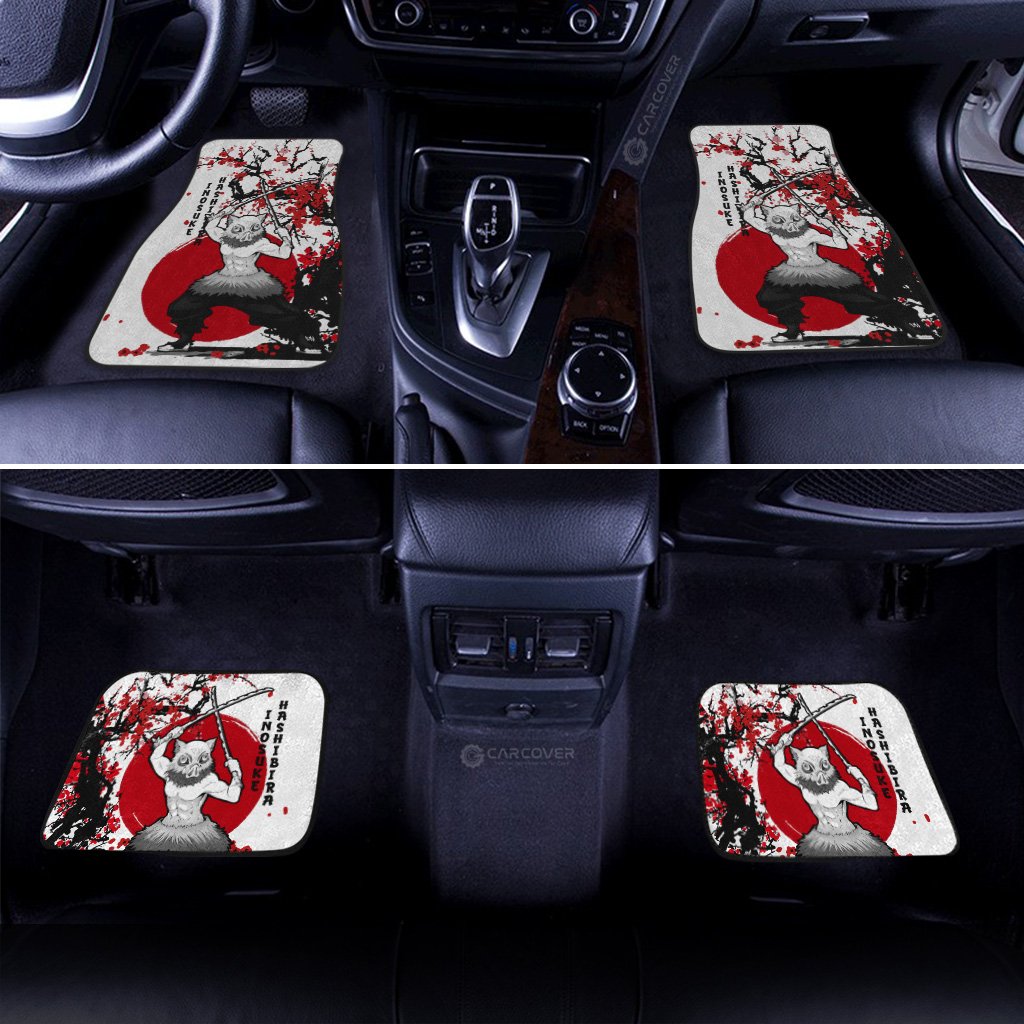 Inosuke-Car-Floor-Mats-Custom-Japan-Style-Anime-Demon-Slayer-Car-Accessories-2