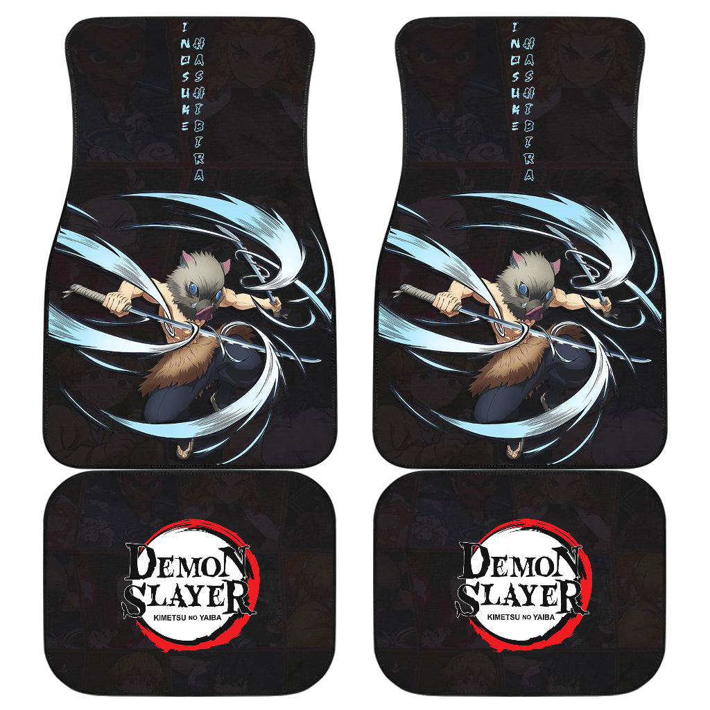 Inosuke Hashibira Demon Slayer Car Floor Mats Anime Car Accessories Inosuke Hashibira Demon Slayer Car Floor Mats Anime Car Accessories