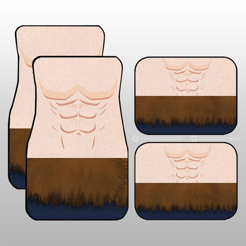 Inosuke Uniform Car Floor Mats Custom Demon Slayer Anime Car Accessories Inosuke Uniform Car Floor Mats Custom Demon Slayer Anime Car Accessories