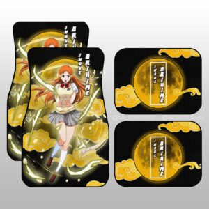 Inoue Orihime Car Floor Mats Custom Bleach Anime Car Interior Accessories