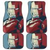 Iron Man Front And Back Car Mats