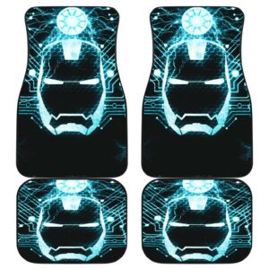 Iron Man Neon Car Mats