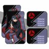 Itachi Car Floor Mats Custom Akatsuki Members Anime Car Accessories Gifts Idea
