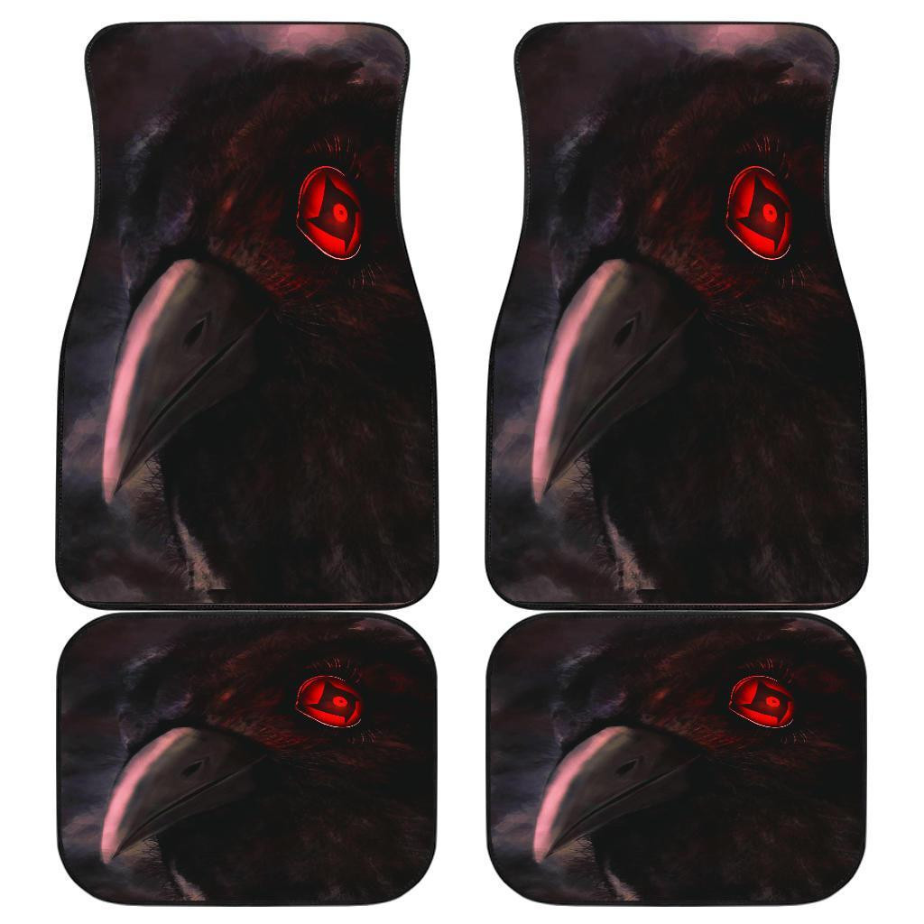 Itachi Crow Naruto Anime Car Floor Mats 191023 Itachi Crow Naruto Anime Car Floor Mats 191023