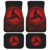 Itachi Mangekyou Car Floor Mats Custom Sharingan Eye Naruto Car Accessories