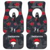 Itachi Uchiha Naruto Akatsuki Members Car Floor Mats For Fan Anime
