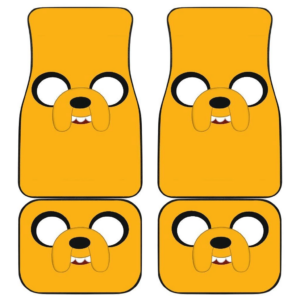 Jack Adventure Time Cartoon Car Floor Mats 191017