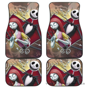 Jack And Sally Car Floor Mats Nightmare Before Christmas 173218 T1120