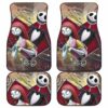 Jack And Sally Car Floor Mats Nightmare Before Christmas H0115