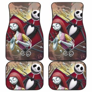 Jack And Sally Car Floor Mats Nightmare Before Christmas H0115